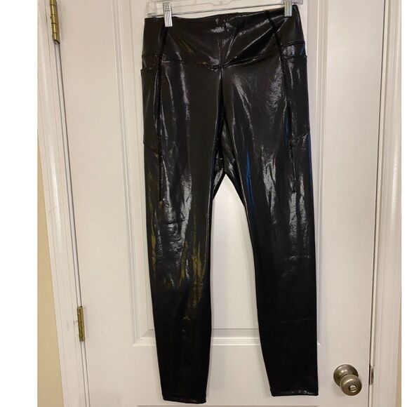 Victorias Secret Pink-Black Leggings - Picture 1 of 6